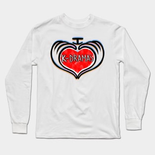 I love K~Drama Long Sleeve T-Shirt